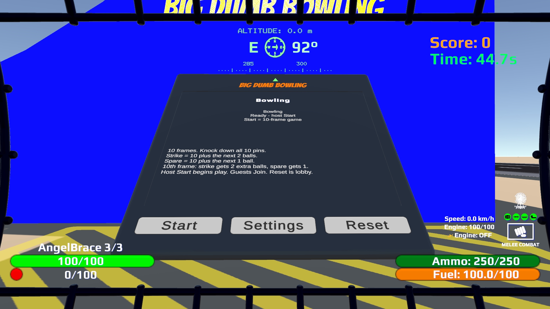 Bowling switch zone at the lane