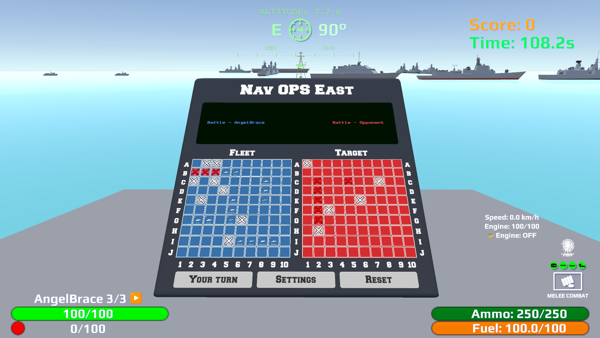 Nav OPS BaffleShots terminal