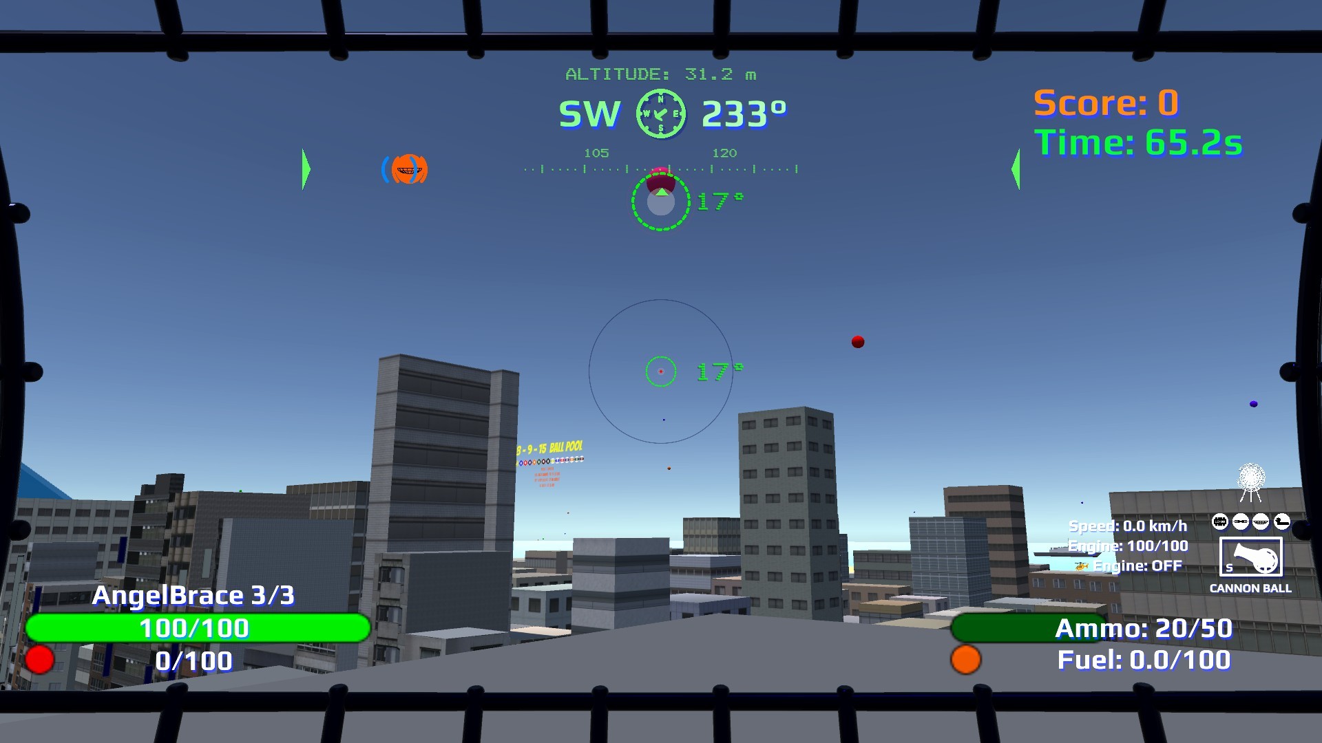 Weapons in use with throw sight or sniper zoom