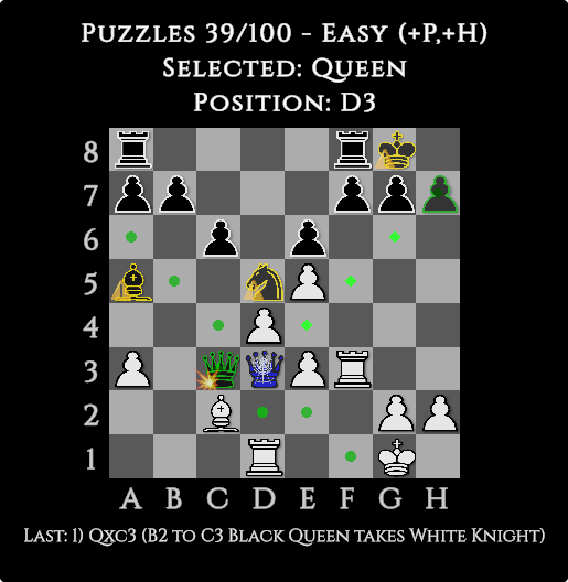Tab quick board overlay with tactical hints and blue player marker