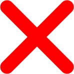 ✕